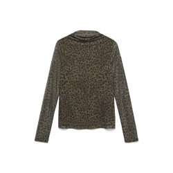 Vero Moda Vmgemma ls highneck mesh top exp