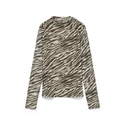 Vero Moda Vmgemma ls highneck mesh top exp