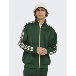 Only & Sons Onsriber rlx ls zip stripe track sw