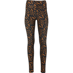 Athlecia windia w printed tights lange trainingslegging dames -