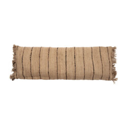 Bazar Bizar The oh my gee cushion cover beige black 35x100