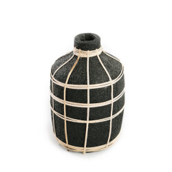 Bazar Bizar The whoopy vase black natural m