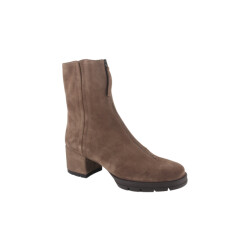 Unisa Jecko bs taupe dames enkellaarzen gekleed