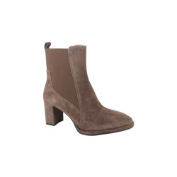 Unisa Luanco bs taupe dames enkellaarzen gekleed