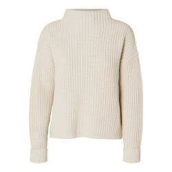Selected Femme slfselma sus ls knit pullover noos 16097300 birch
