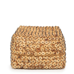 Bazar Bizar The coconut shell basket natural l