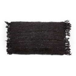 Bazar Bizar The oh my gee cushion cover black navy 30x50