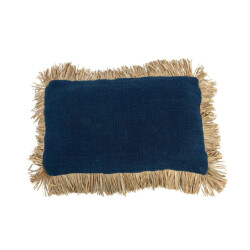 Bazar Bizar The saint tropez cushion cover blue natural 30x50