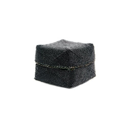 Bazar Bizar The beaded basket black s