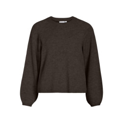 Vila Visapna o-neck l/s knit top/pb