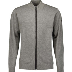No Excess Cardigan 2 coloured melange grey melange