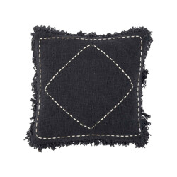 Bazar Bizar The kasbah cushion cover black white