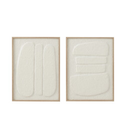 J-Line Painting cells paper white assortment of 2