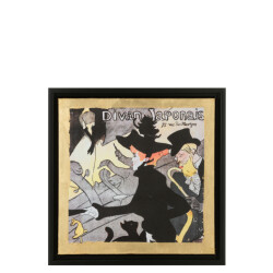 J-Line Les chartistes impression inspiré par divan japonais