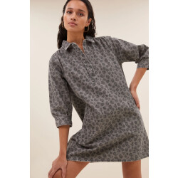 By-Bar Amsterdam 25517006 flynth grey cheetah dress