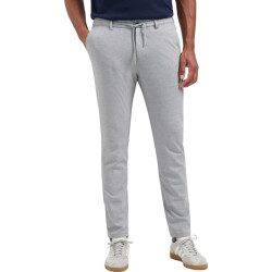 No Excess Pants stretch jersey grey melange