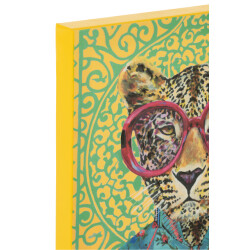 J-Line Wall deco tiger popart canvas miix small