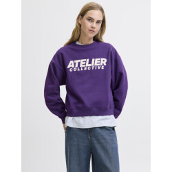 Jack & Jones Jxjackie ls rlx print crew swt
