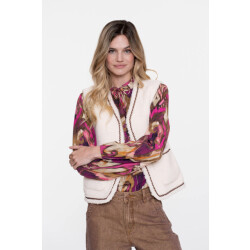 Geisha 55541-19 gilet teddy embroidery