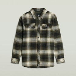 G-Star gpo overshirt d25388-e074 h567 asfalt arthur check