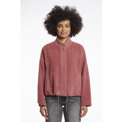 Rino & Pelle boxy jacket with snap closure levin.7002511 red ochre