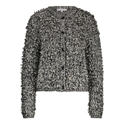 Red Button Jasje srb4633 jacket melange black/offwhite
