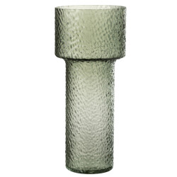 J-Line Vase betty glass green large