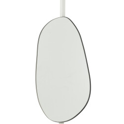 J-Line Wall mirror extrema iron/mirror black large