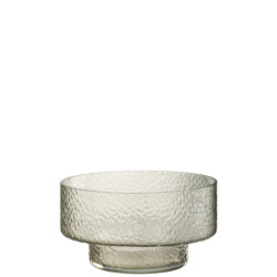 J-Line Vase low betty transparent transparent