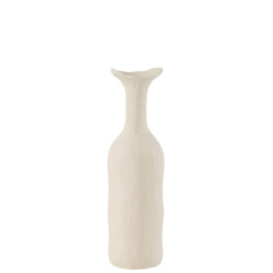 J-Line Vase agra aluminium white small