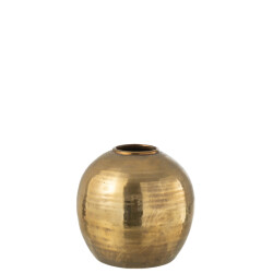 J-Line Vase arya metal gold small