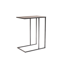 House Vitamin Side table metal black 45x30x60cm