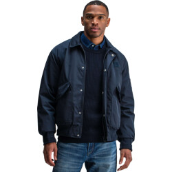Butcher of Blue Carlo satin flight bomber