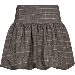 Co'Couture Claudinecc balloon mini skirt walnut
