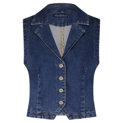 Red Button Waistcoat dark