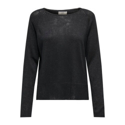 Jacqueline de Yong Kaya lurex l/s on raglan slit pul