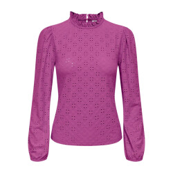 Jacqueline de Yong Cathinka l/s frill top