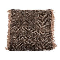 Bazar Bizar The oh my gee cushion cover black copper 60x60