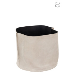 J-Line Opbergmand rond laag leder