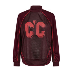 Co'Couture Treycc c'c blouse mouwen bordeaux