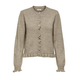 Jacqueline de Yong Jdyletty ls on frill cardigan knt noos licht
