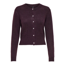 Only Onlhavanna ls button cardigan knt bordeaux