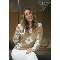 Enjoy Intarsia bloemen