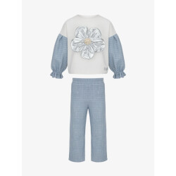 Daga Meisjes joggingpak blue mirage