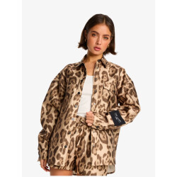 Alix The Label Dames blouse jaguar oversized animal