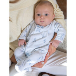 Patachou Jongens baby boxpakje pure blue blue toile de jouy