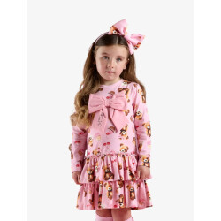 ADee Meisjes jurk liberty pink fairy