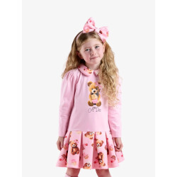 ADee Meisjes jurk meadow pink fairy
