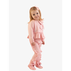 ADee Meisjes baby joggingpak jasmine pink fairy
