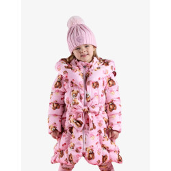 ADee Meisjes winterjas lauren pink fairy